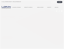 Tablet Screenshot of loran-engineering.com